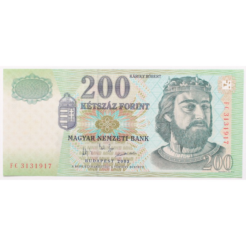 200 forint 2003 FC sorozat 200 forint 2003 FC sorozat