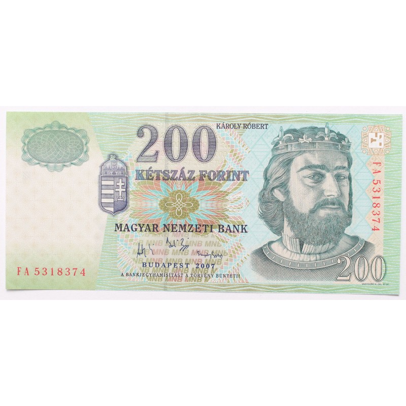 200 forint 2007 FA sorozat