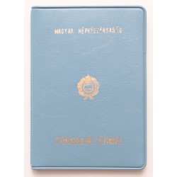 Műbőrtokos forgalmi sor 1988 - Világoskék