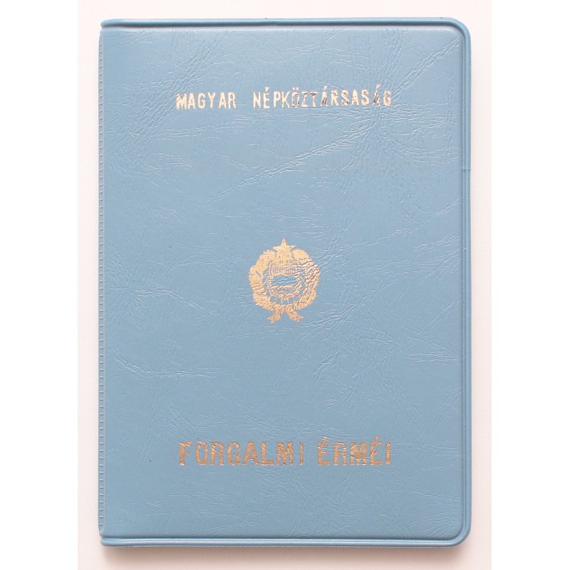 Műbőrtokos forgalmi sor 1988 - Világoskék Műbőrtokos forgalmi sor 1988 - Világoskék