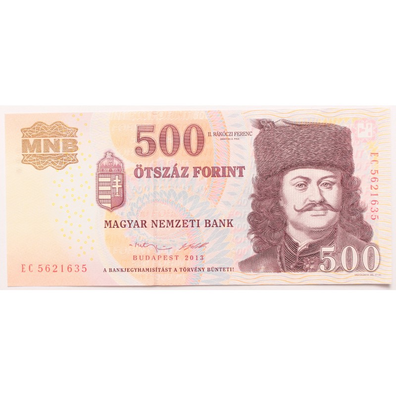 500 forint 2013 EC sorozat