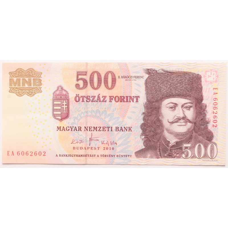 500 forint 2010 EA sorozat