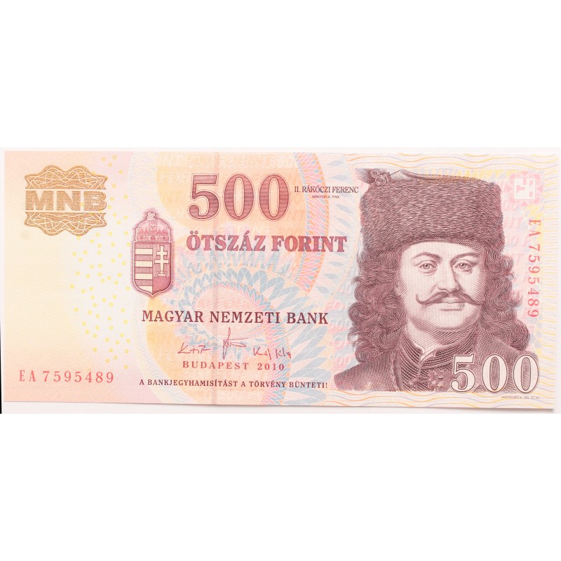 500 forint 2010 EA sorozat