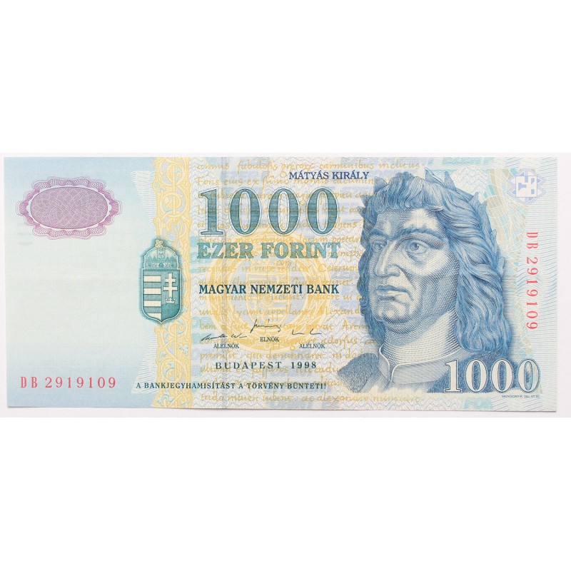 1000 forint 1998 DB sorozat