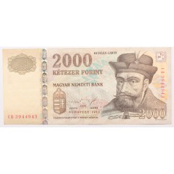 2000 forint 1998 CB sorozat
