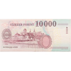 10000 forint 2012 AA sorozat