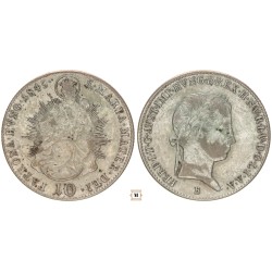 V. Ferdinánd 10 krajcár 1845 B