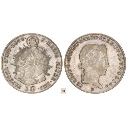 V. Ferdinánd 10 krajcár 1844 B