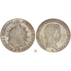 V. Ferdinánd 10 krajcár 1842 B
