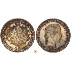 V. Ferdinánd 20 krajcár 1845 B