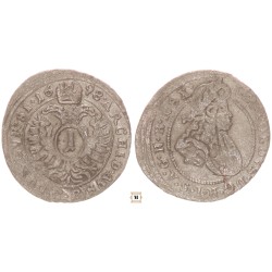 I. Lipót 1 krajcár 1698 CB Brieg