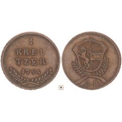 Salzburg, Hieronymus Graf Colloredo 1 krajcár 1795