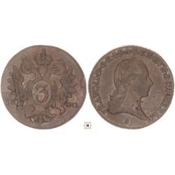 I. Ferenc 3 krajcár 1812 S - Szomolnok