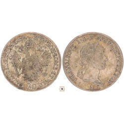 I. Ferenc 20 krajcár 1832 A