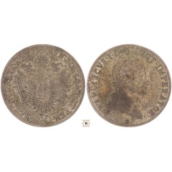 I. Ferenc 20 krajcár 1833 B