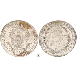 I. Ferenc 20 krajcár 1803 E - Gyulafehérvár