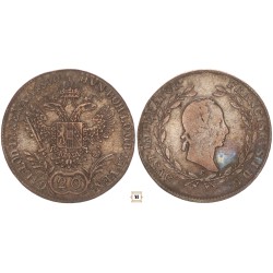 I. Ferenc 20 krajcár 1830 E - Gyulafehérvár