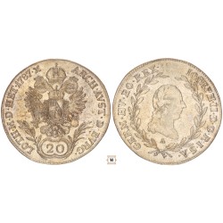 II. József 20 krajcár 1787 A