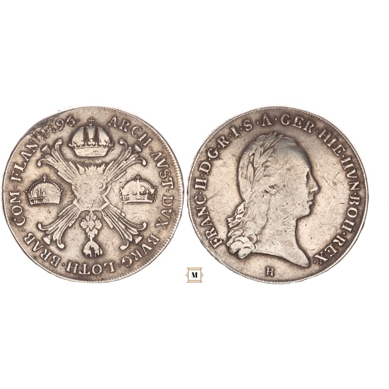 II. Ferenc koronatallér 1796 H Günzburg