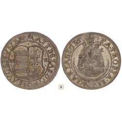 II. Mátyás garas 1616 NB