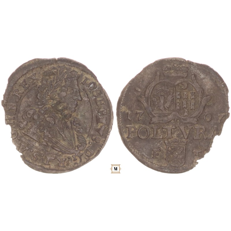 Erdély, I.József poltura 1707 FT, R!