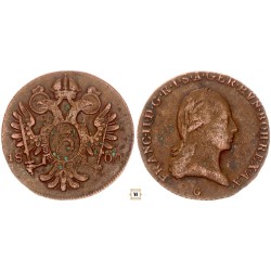 I. Ferenc 3 krajcár 1800 G Nagybánya