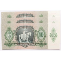 10 pengő 1936 csillagos, 3db sorszámkövető