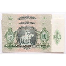 10 pengő 1936 csillagos, 3db sorszámkövető