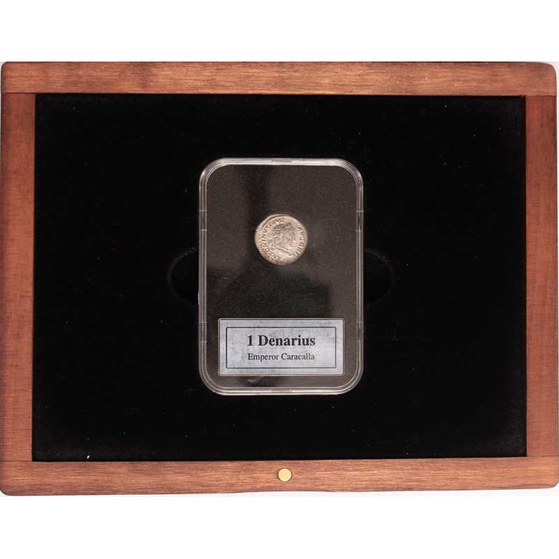 Caracalla denár díszdobozban