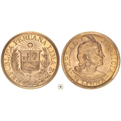 Peru 1/2 libra 1966