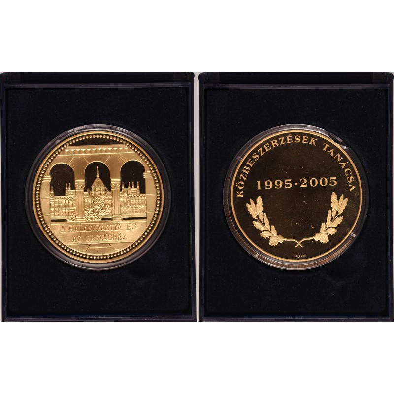 Közbeszerzések Tanácsa emlékérem 1995-2005