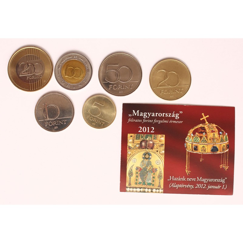 Magyarország 2012 - Forgalmi sor - Pénzverő Zrt.