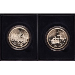 Millecentenárium ezüst emlékérem 1996