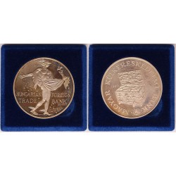 MKB ezüst emlékérem