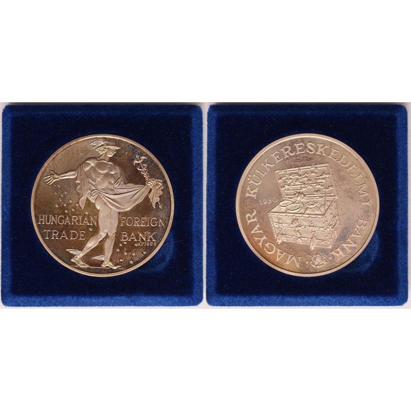 MKB ezüst emlékérem