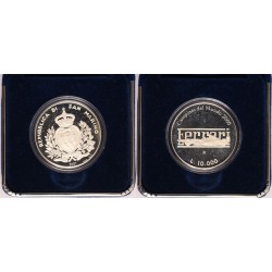 San Marino 10 000 Lire Ferrari 2001