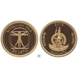 Vanuatu 20 vatu 2013 Leonardo da Vinci