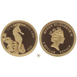 Tuvalu 1 dollár 2010 Csikóhal