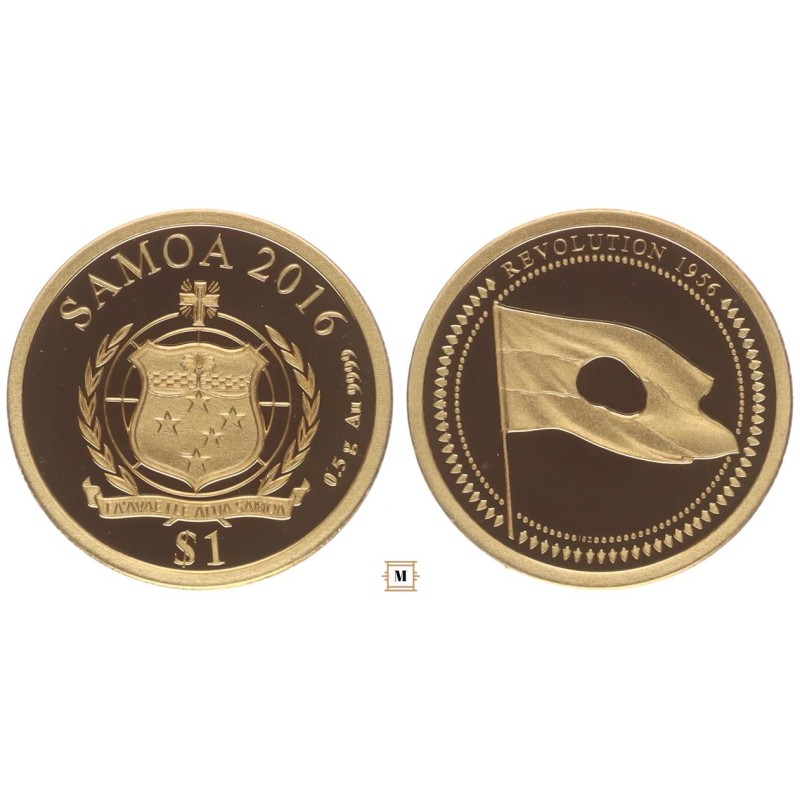 Szamoa 1 dollár 2016 1956-os Forradalom