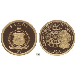Szamoa 1 dollár 2010 Kopernikusz