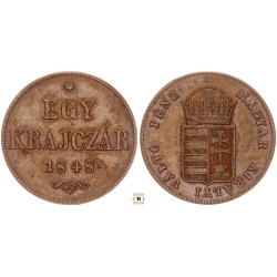 Szabadságharc 1 krajcár 1848
