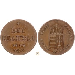 Szabadságharc 1 krajcár 1848