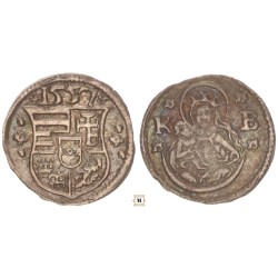 I. Ferdinánd 1526-1564 obulus 1557 K-B ÉH754