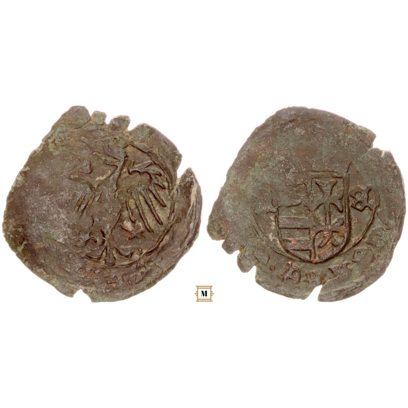 I. Ulászló 1440-1444 denár ÉH475