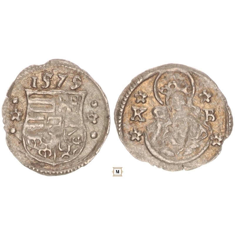 Rudolf 1576-1608 obulus 1579 KB