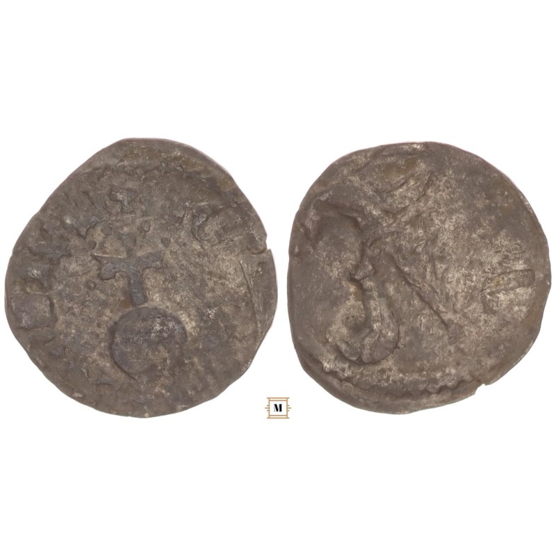 Buda város denár 1339-1342 ÉH VII 4 RR!