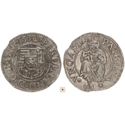 I. Ferdinánd denár 1530 horgony ÉH745g RR!