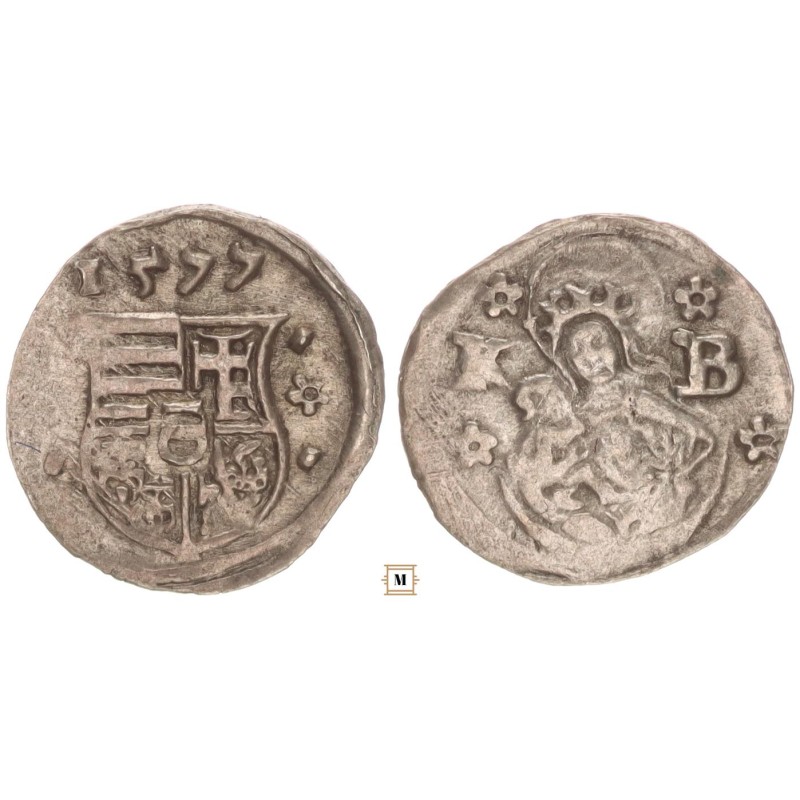 Rudolf obulus 1577 K-B ÉH816b