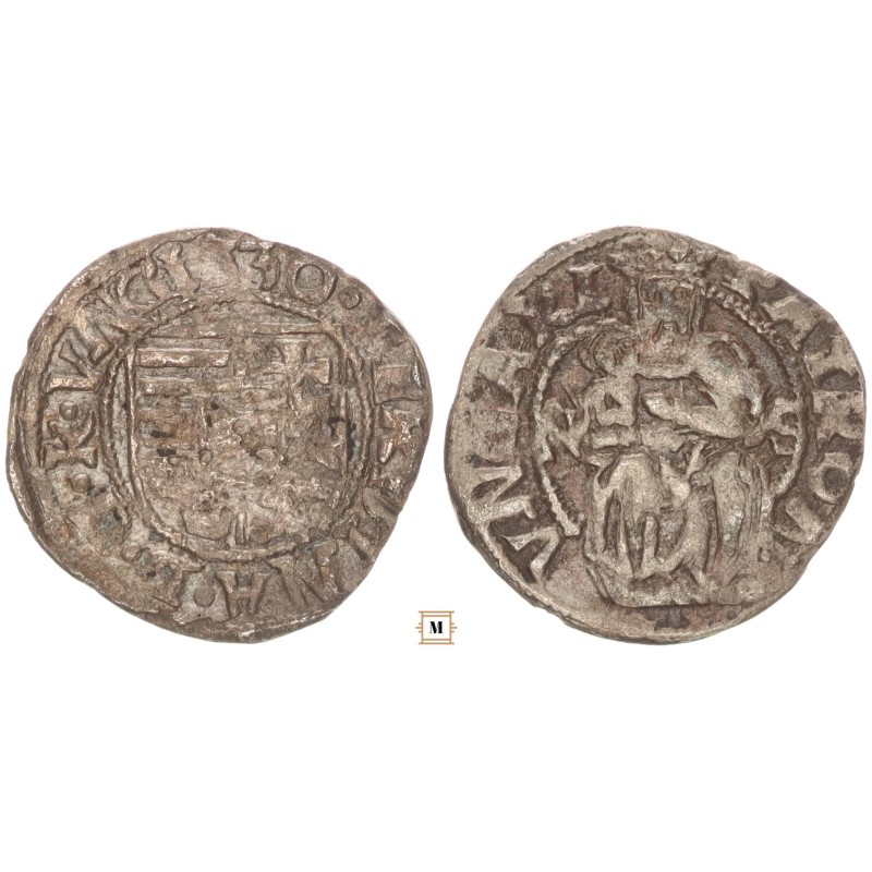 Zrínyi Miklós denár 1530 NS ÉH744k R!