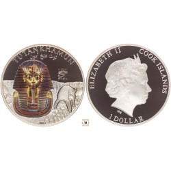 Cook - Szigetek 1 dollár 2012 Tutankhamon